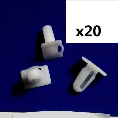 20 Pieces Door Sill Plate Side Moulding Clip for BMW E21 E30 E36 OE 51471840960