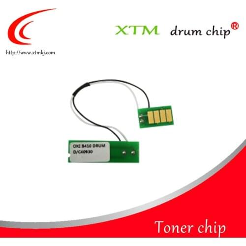 25K Compatible okidata 43979001 Imaging drum unit chip for OKI B410 B430 B460 B470 reset cartridge laser printer