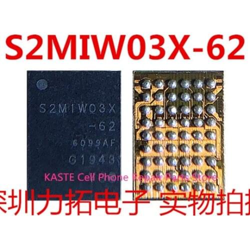 5pcs S2MIW03X-62 For Samsung S20U Power IC Power Supply Chip PMIC PM S2MIW03X