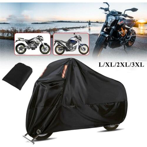 Motorcycle Cover Waterproof Dustproof Universal for Moto Scooter Motorbike Bike Winter Indoor Outdoor Storage Snow Rain Cover