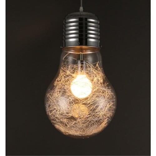 Wood Creative Chandelier Retro fashion American lights for Bar coffee shop Dining Simple Personality Bedroom Small Candelier