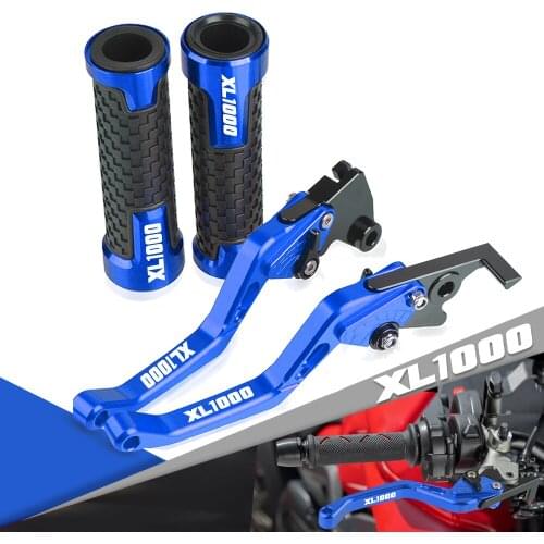 For HONDA XL1000V XL 1000 V VARADERO 1999-2013 2012 Motorcycle CNC Aluminum Adjustable Brake Clutch Levers handlebar handle Bar