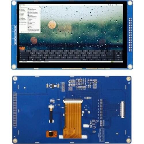 IPS 7.0 inch 40PIN TFT LCD Capacitive Touch Screen with Adapter Board I2C FT5426 24Bit TTL-RGB Interface 1024*600