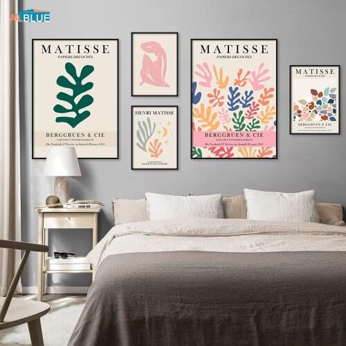 Matisse Canvas Print Painting Abstract Wall Art Modern Art Still life Retro Poster Wall Picture for Living Room HomeDecor