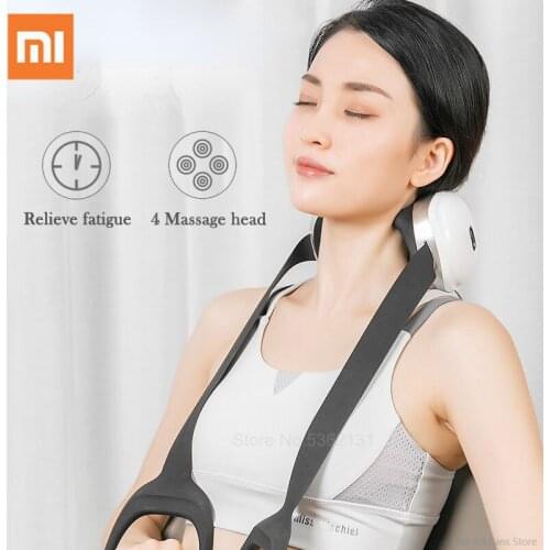Xiaomi Jeeback Electric Neck Massager Kneading Heating Back Neck Shoulder Body Massage U Shape Kneading Massager Health Care