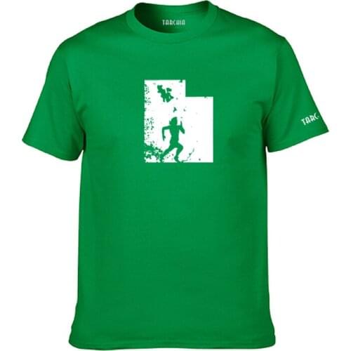 2021 TARCHIA Cotton Mens T-shirt Man T shirt Short Sleeve Pure Color Men T-shirts For Male Tops Women Tee Running 062208