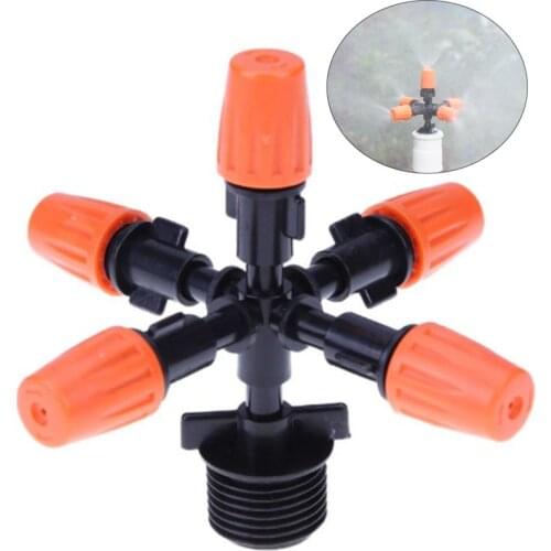 Garden Sprinklers Lawn 360 Degree Circle Rotating Water Sprinkler Automatic Watering Grass 5 Nozzles Garden Pipe Hose