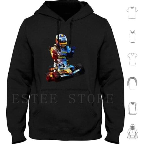 Fernando Alonso Hoodies Long Sleeve Kangoo Koleos Captur Sandero Master Espace Fluence Kwid Car Logan Clio 2019 Symbol
