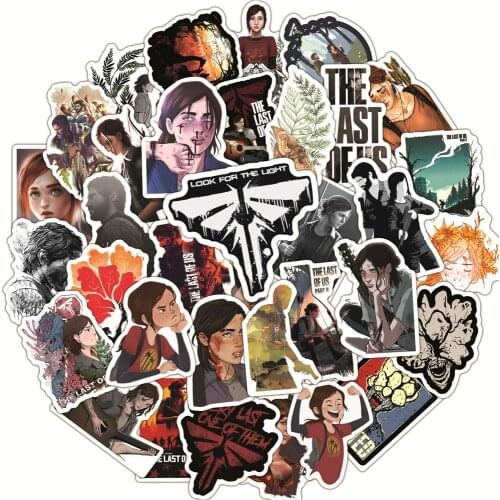 10/50pcs Hot The Last of Us Game Stickers Scrapbook Laptop Suitcae Graffiti Guitar PS4 Helme Anime Stickers Kid Toy Gift Decals