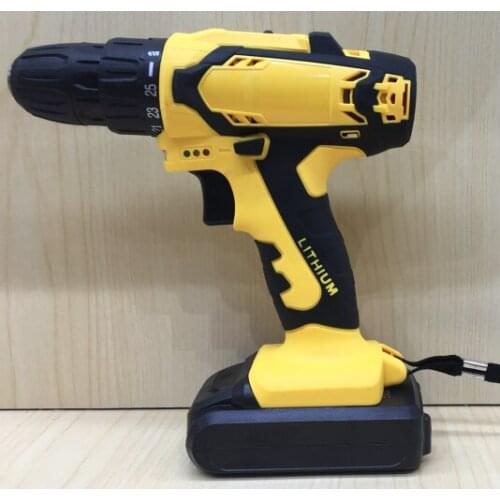 12V Cordless electric drill Lithium Li-ion Battery 1250r/min 2 Speed Mechanical Wireless Rechargeable KF-CD02