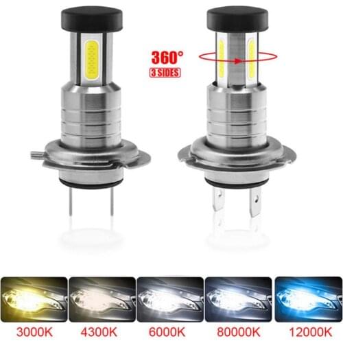 SALE 2pcs Car H7 LED Headlight Bulbs 12V 24V 110W 6000K 30000LM Headlight Conversion Kit Bulb High or Low Beam Dropshipping