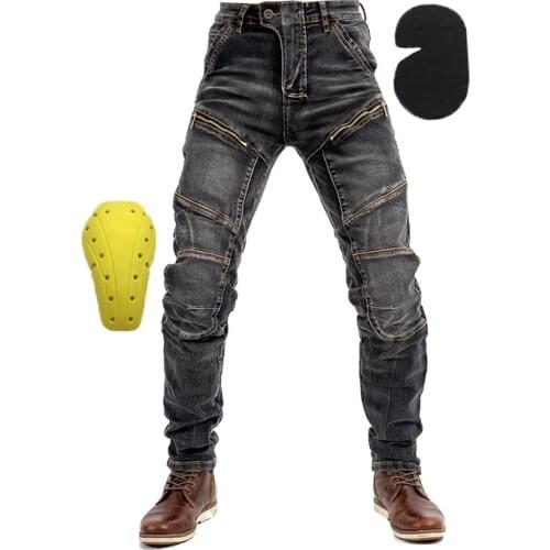 2021 summer Men Motorcycle Pants Aramid Moto Jeans Protective Gear Riding Touring Black Motorbike Trousers Blue Motocross Jeans