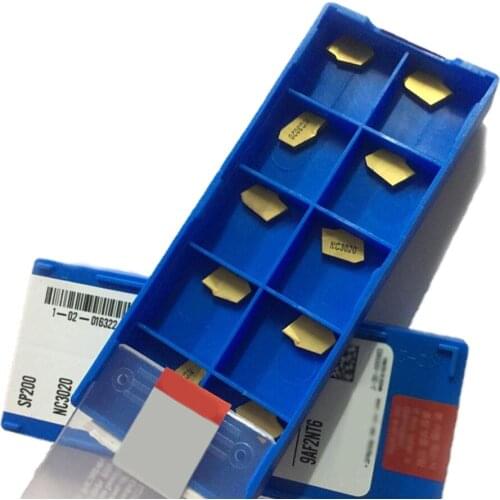 20x SP200 NC3020 GTN-2 Grooving Cut-Off Carbide Insert ZQMX2N11-1E Metalworking