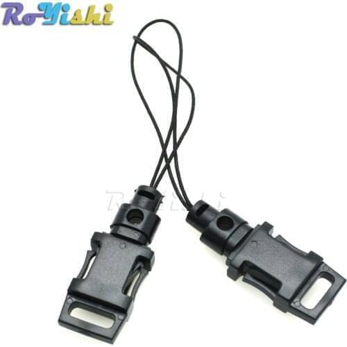 25pcs/pack Detachable Buckle For Lanyard Worker Tag ID Card Holder Lanyard Accessories B0117-BX
