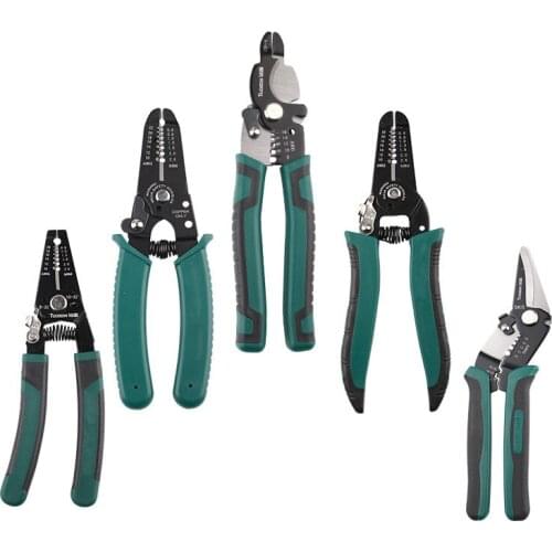5 Styles Multifunctional Durable Wire Stripping Pliers Household Electrician Hardware Hand Tool