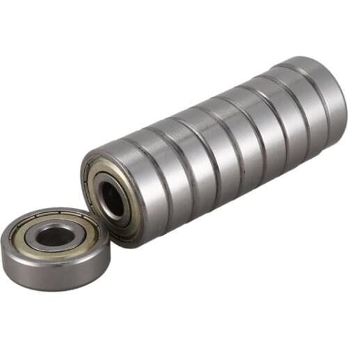 Promotion! 10 Pcs 6200Z 10 x 30 x 9mm Single Row Sealed Deep Groove Ball Bearings