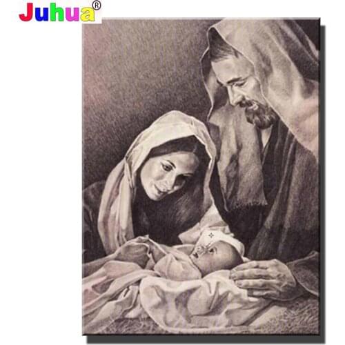 Holy Jesus Religions 5d DIY Diamond Painting Full Square/Round Cross Stitch Custom Photo Mosaic Embroidery Rhinestone art