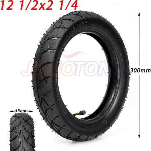Free shipping 12 1/2 X 2 1/4 Tire & inner tyre fits Many Gas Electric Scooters and e-Bike 12 1/2*2 1/4 tyre