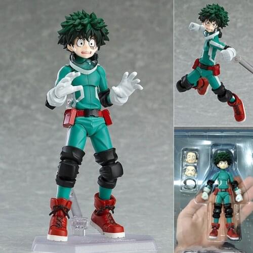 Figma 323 My Hero Academia Character Midoriya Izuku Action Figure Model Toy Doll Gift