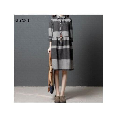 New Pregnant Dress Fashion lattice Dress Long Sleeved lapel Maternity Clothes For Pregnant Woman Pregnancy Clothes Autumn