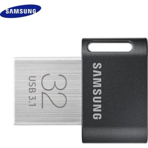 Newest SAMSUNG USB 64GB Flash Drive USB 3.1 32GB Pendrive Metal Mini Black Memoria Stick Disk 128GB For Free Shipping