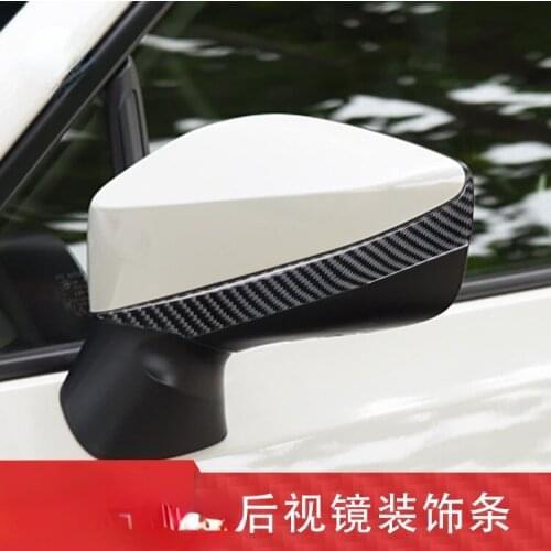 Carbon fiber For Subaru BRZ Toyota 86 Rearview Mirror Trim The exterior rearview mirror is changed to a decorative sticker