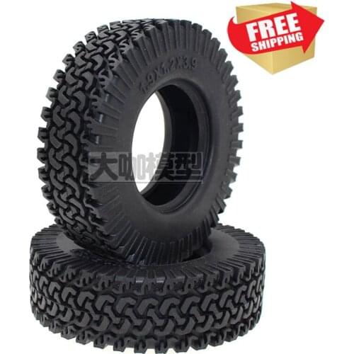 Radio control RC 4pcs 98MM 1.9 inch scale crawler tires with sponge D90 CC01 upgrade parts