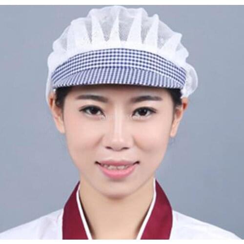 Chef Hats Hygiene Catering Food Service Hair Net Peaked Hat Kitchen Cooking Cap for Men Women