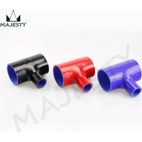 2.75" To 2.75" Silicone Hose 70mm To 70mm T Shape Tube Pipe for 35mm ID BOV 3