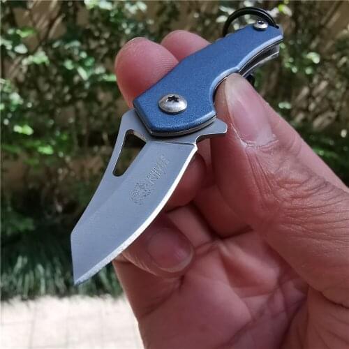 Steel Multi-function Self-defense Folding Knife Sharp-edged Knives for Camping Hunting Survival Outdoor Activities Mens Gift