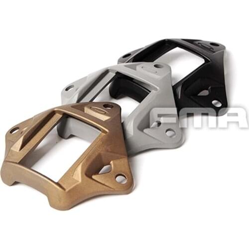 FMA Tactical Airsoft Helmet NVG Mount Adapter VAS Shroud Helmet Mount Aluminum BK/DE/FG TB1253 Free Shipping