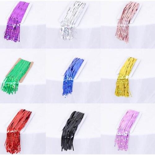 Ynaayu Birthday wedding decoration party background curtain glitter gold foil metal foil stripe foil curtain decoration