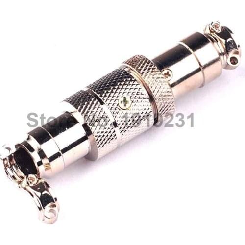 1pair 4Pin Male & Female Diameter 16mm Wire Panel Connector GX16 circular connector Socket Plug GX16-4PIN