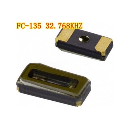 10pcs/lot FC135 32.768KHZ 20ppm Passive patch crystal oscillator 3215 32.768K 3.2*1.5mm SMD In Stock