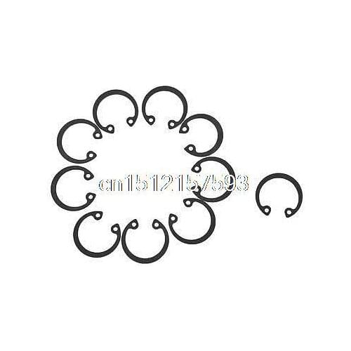 10 Pcs 17mm Inner Dia 21mm OD Bearing Internal Circlip Retaining Ring