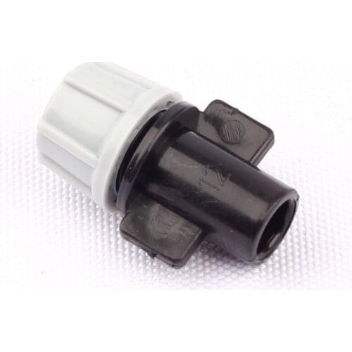200pcs Green Thumb Gray Micro Sprayer Cooling Emitter Spray Mist Nozzle High Pressure Misting Garden Irrigation Device