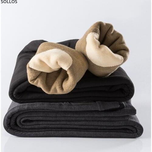 2020 wool camel winter warm leggings men women fitness legging seamless push up compression high waist pants woman christmas