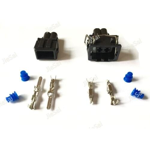 357 972 762 / 357 972 752 AMP TYCO 2 Pin Female Male Automotive Waterproof Wiring Harness Connector Auto Plug