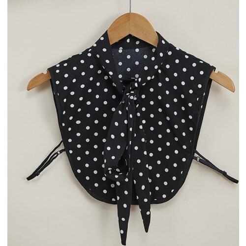 Linbaiway White Shirt Fake Collar for Women Detachable Collars Lady False Collar Blouse Top Female Sweater Removable Nep Kraagie