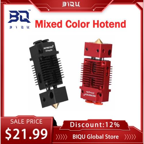 BIGTREETECH Mixed Color 2 In 1 Out Hotend Dual Extruder Kits DIY Print J-head Upgraded 3D Printer Parts For Titan Extruder