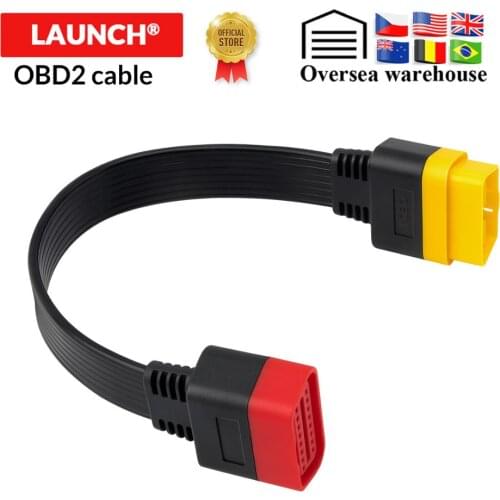 LAUNCH OBD Extension Cable for X431 V/V+/PRO/PRO 3/Easydiag 3.0/Mdiag/Golo Main OBD2 Extended Connector 16Pin male to Female