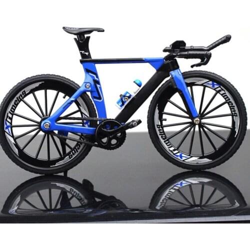 Mini 1:10 Alloy Model Bicycle Diecast Metal Finger Mountain Bike Racing Simulation Adult Collection Toys For Children