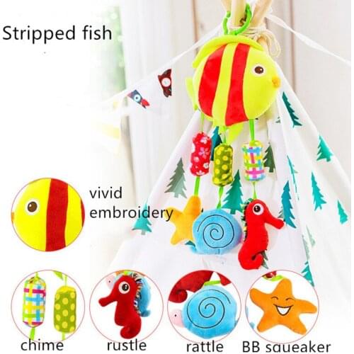 Music mobile baby crib toddler toys newborn rattles arc on the stroller cot rattle childrens developing 0 12 month for kids