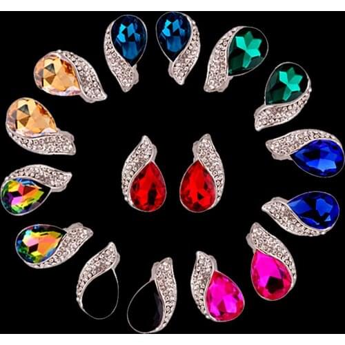 New Arrival Vintage Silver Plated Clip on Earrings No Pierced for Women Party Luxury Cuff Cushion Earrings Ani-allergy Wholesale