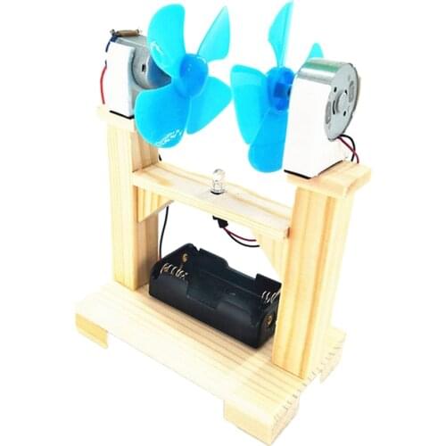 Simple Science & Nature Assembled Wind Generator Kits DIY Educational Toy