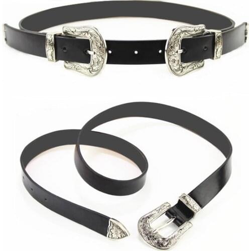 2016 Fashion Female Vintage Strap Metal Pin Buckle Jeans Designer Leather Belt For Women accessories BT1128