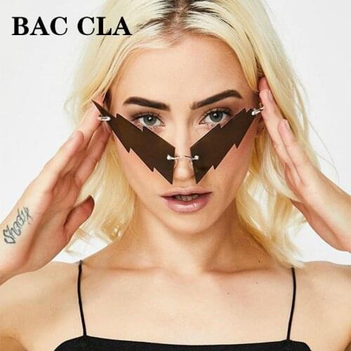 Luxury Designer Designer Sunglasses Women 2020 Irregular Sunglasses Women Lightning Style Personalized Glasses Oculos Feminino