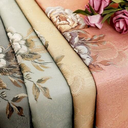 0.65mm winter fabric 100% Polyester jacquard sewing fabric sewing material for dress women and suit skirt