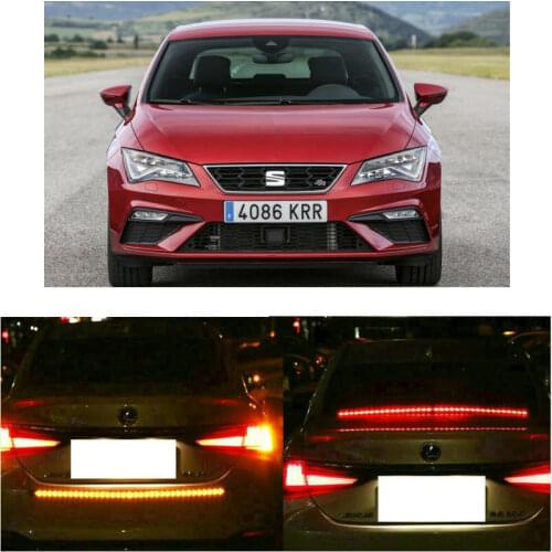 1pc Prevent rear-end Strobe Turn/Stop Light Trunk Lamp For seat leon ibiza Alhambra Altea Arosa Cordoba Exeo Toledo Mii