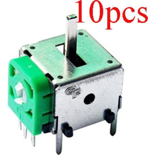 10PCS Rocker Potentiometer Centering Potential Device 5KB High Precision Automatic Reset Before and After Pushing fr RC Aircraft